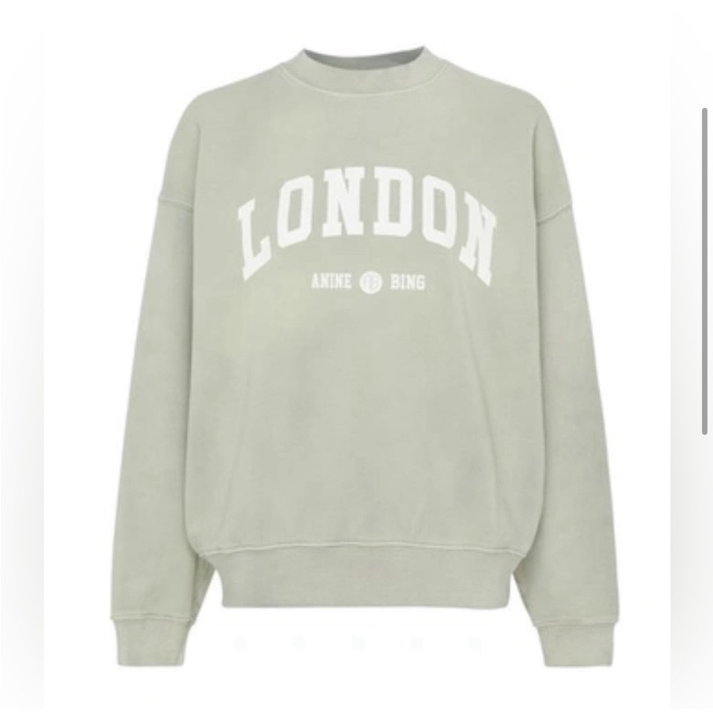 NWOT Anine Bing The Jaci London University Sweatshirt